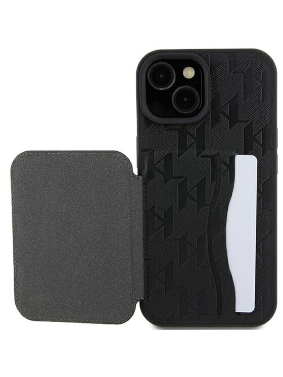 KARL LAGERFELD KARL LAGERFELD Etui na telefon iPhone 15 Czarny