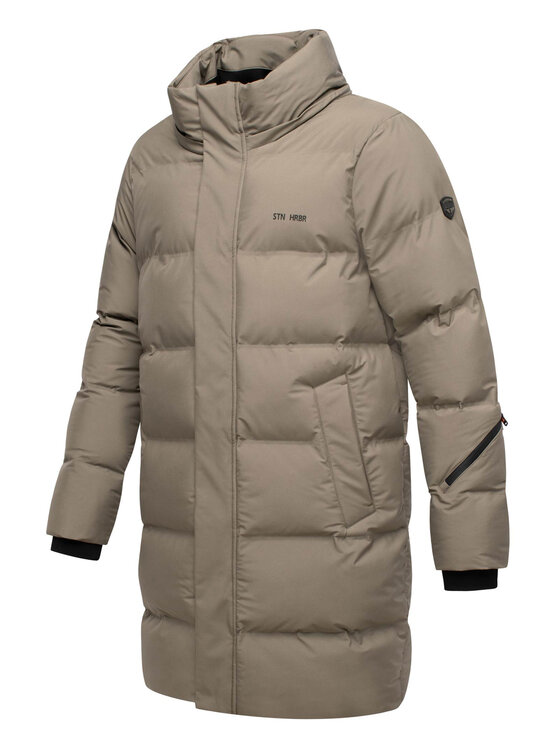 Stone Harbour Stone Harbour Kurtka zimowa Thadeek Brązowy Regular Fit