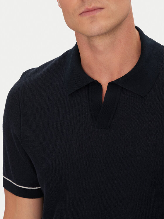 BOSS BOSS Polo H-Jianluca 50537654 Granatowy Regular Fit