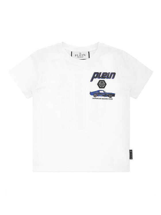 PHILIPP PLEIN PHILIPP PLEIN T-shirt 28225 Bianco Regular Fit