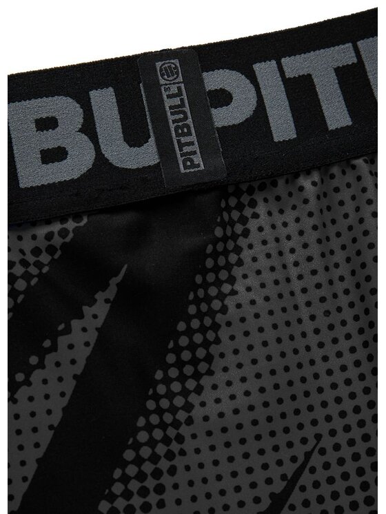PITBULL PITBULL Legginsy Legginsy sportowe Dot Camo II S Szary Regular Fit