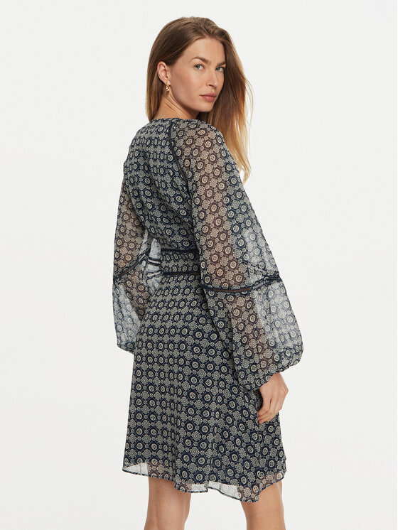 Guess Guess Rochie de zi Yvette W4BK29 WDW82 Albastru Regular Fit