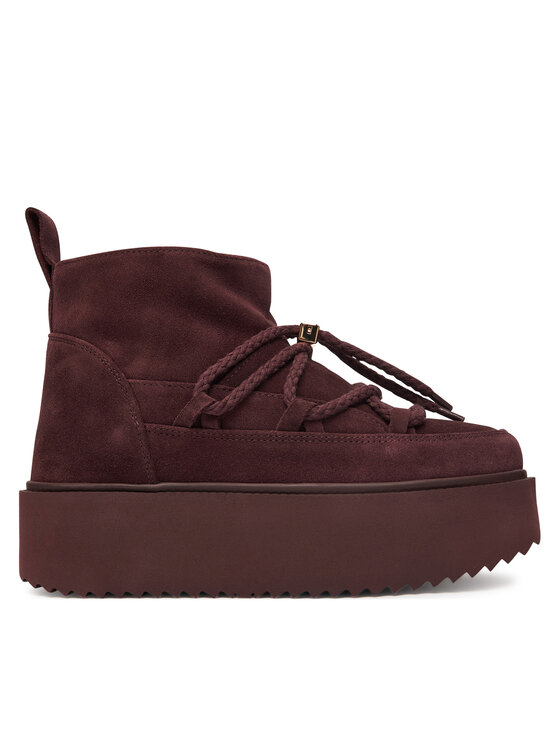 Inuikii Śniegowce Classic Low Platform 75204-004 Bordowy