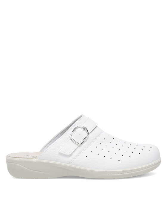 Clara Barson Ciabatte WS010904-01 Bianco, taglia : 38