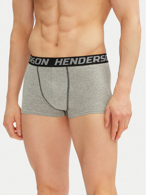 Henderson Henderson Set od 3 para bokserica Onset 42740 Siva