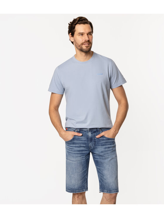 Lee Cooper Lee Cooper Bermudy CHICAGO 1599 Niebieski Regular Fit