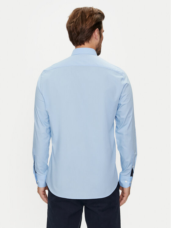 Tommy Hilfiger Tommy Hilfiger Πουκάμισο MW0MW35810 Γαλάζιο Regular Fit