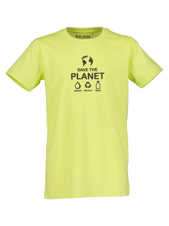 Blue Seven Tricou 602790 X Verde Regular Fit