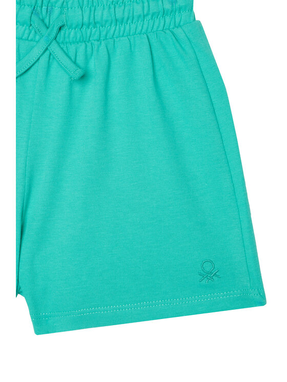 United Colors Of Benetton United Colors Of Benetton Szorty sportowe 3BL0G901T Zielony Regular Fit