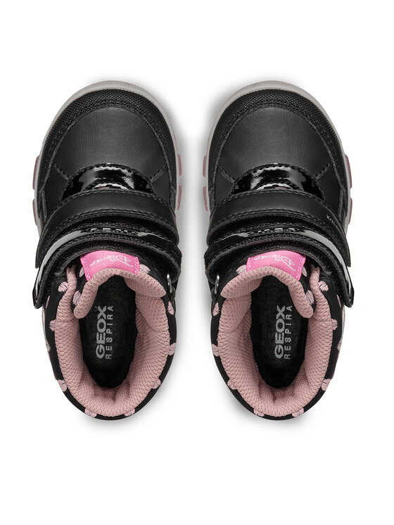 Geox Geox Μπότες Χιονιού B Flanfil Girl B Abx B463WC 0BCMN C9289 M Μαύρο