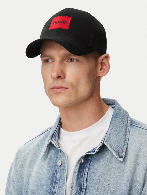 HUGO Hugo Czapka z daszkiem 50492745 Czarny