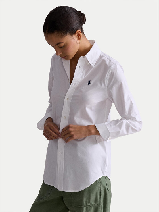 Polo Ralph Lauren Polo Ralph Lauren Ing 211941509002 Fehér Slim Fit