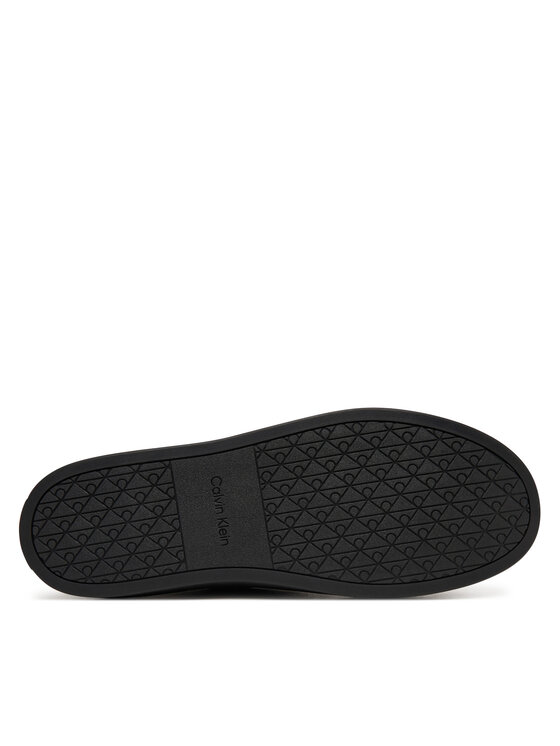 Calvin Klein Calvin Klein Félcipő Hybrid Clean Boat Shoe Lth HM0HM02233 Fekete