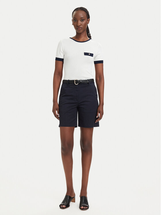 Gant Gant Riidest šortsid 4020130 Tumesinine Regular Fit