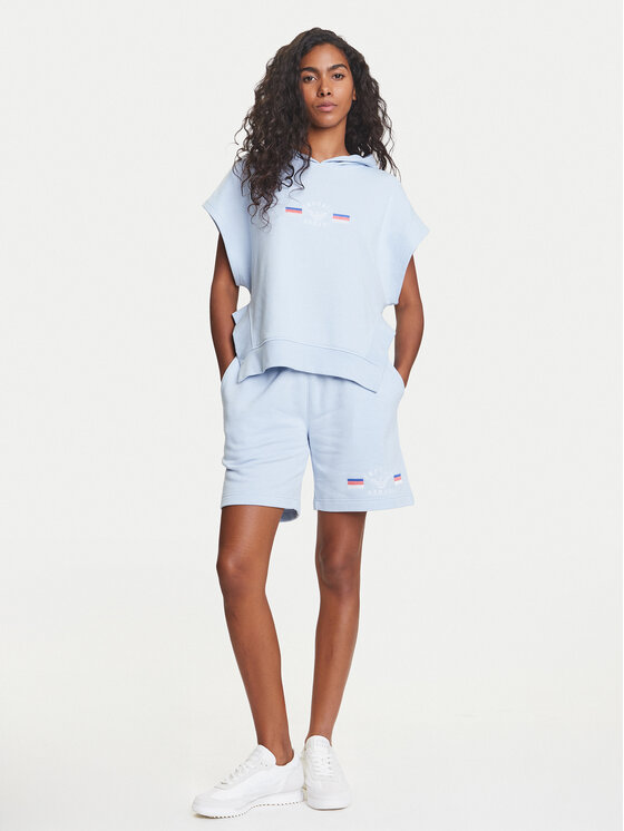 Emporio Armani Underwear Emporio Armani Underwear Felpa EW000498 AF10882 U9273 Celeste Loose Fit