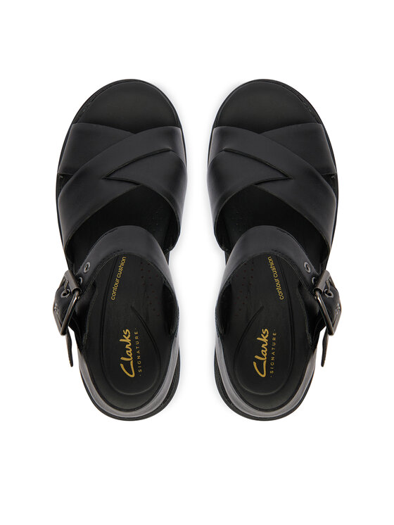 Clarks Clarks Босоніжки Orinoco3 Cross 26186091 Чорний