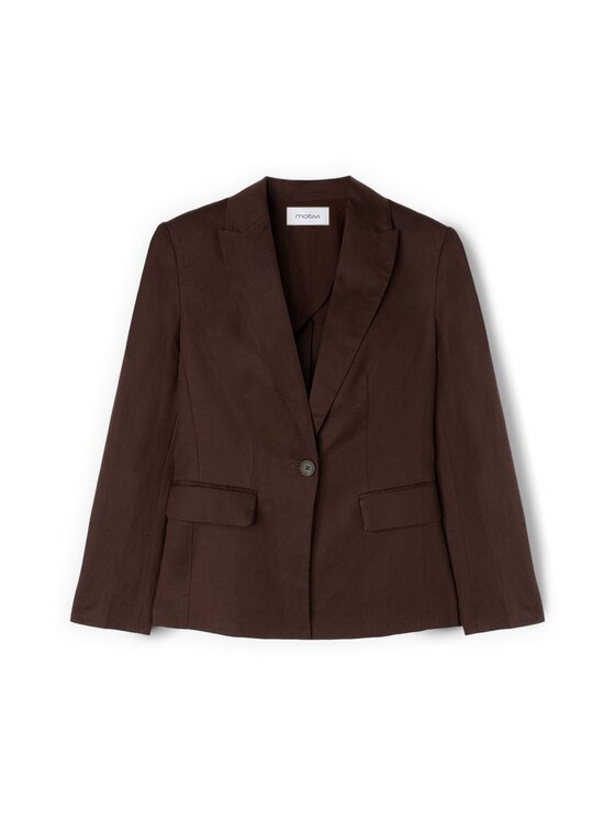 Motivi Motivi Giacca di transizione Q071Q001092N0V2 Marrone Regular Fit