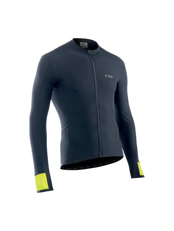 Koszulka rowerowa Northwave, Rozmiar M, Czarny, Fahrenheit Jersey Ls