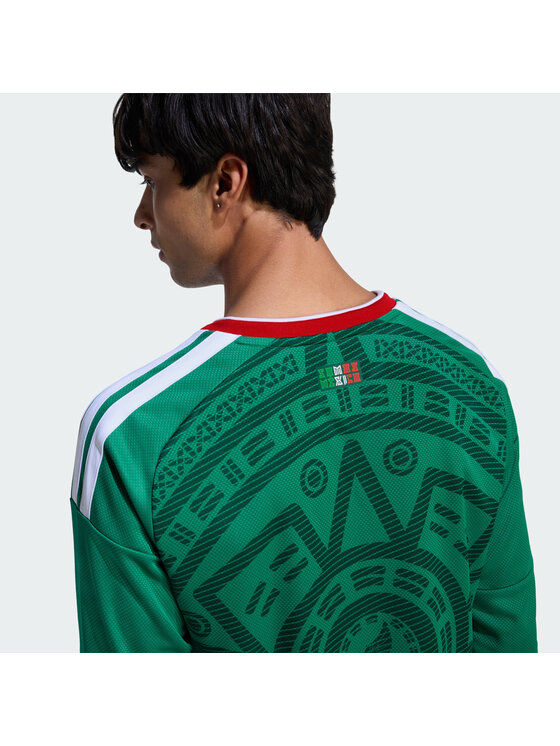 adidas adidas Koszulka techniczna Meksyk Zielony Slim Fit