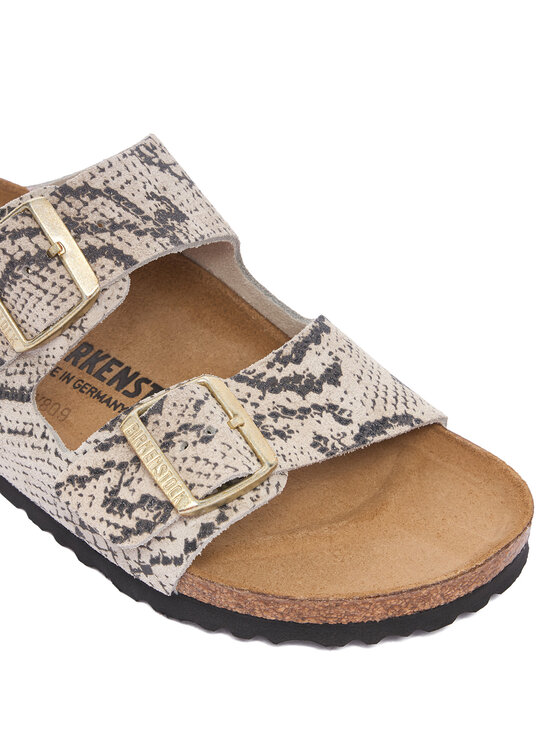 Birkenstock Birkenstock Παντόφλες Arizona Print 1033065 Ανοιχτό μπεζ