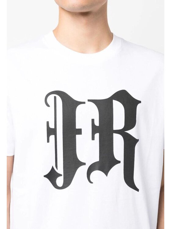 John Richmond John Richmond T-shirt T-shirt da uomo John Richmond Bianco Regular Fit