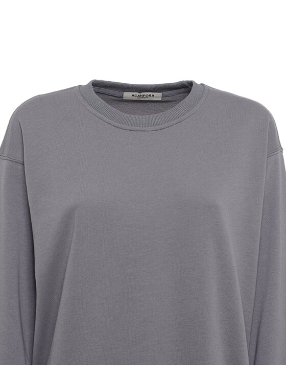ACANFORA ACANFORA Felpa LA6891-DGREY Grigio Regular Fit