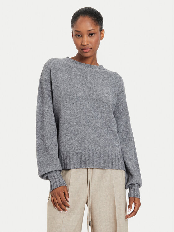 Kontatto Kontatto Sweater 3M0139 Szürke Regular Fit