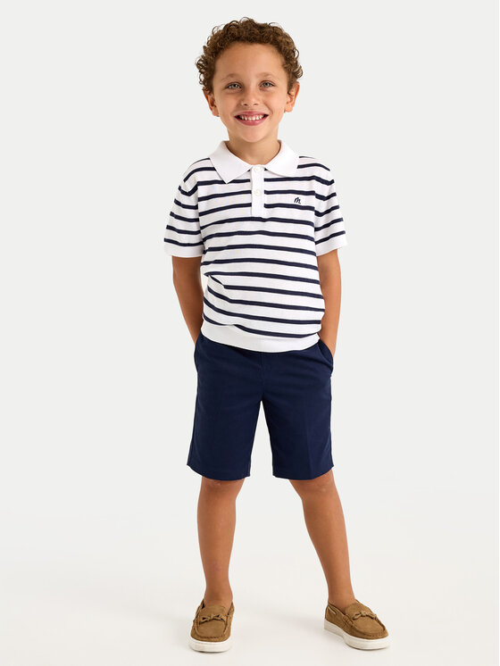 Mayoral Mayoral Polokošeľa 3104 Biela Regular Fit
