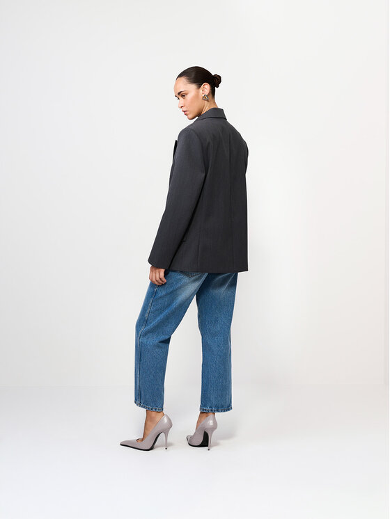 La Mania La Mania Marynarka CHELSEA Szary Basic Fit