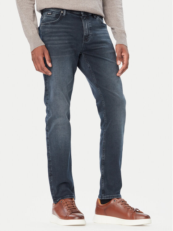 BOSS BOSS Teksad 50568841 Tumesinine Slim Fit