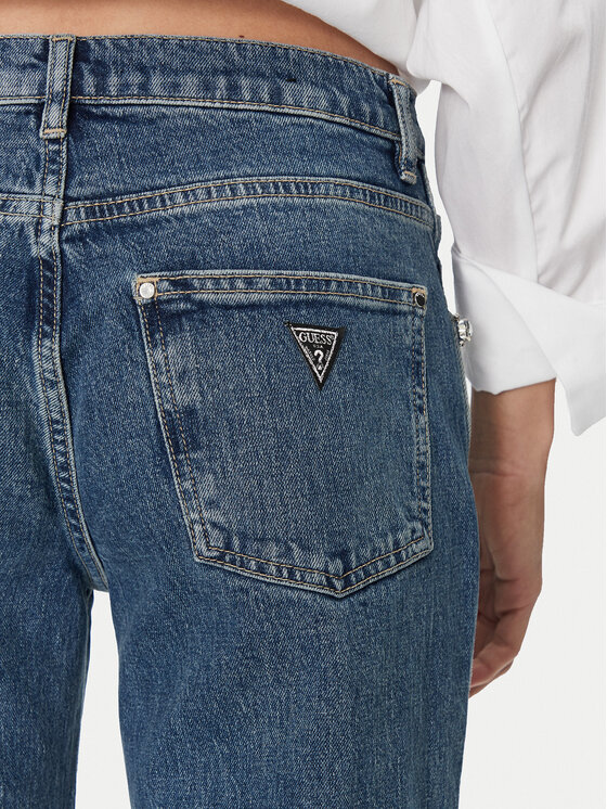 Guess Guess Jeansy W5RA1N D5ACC Niebieski Skinny Fit
