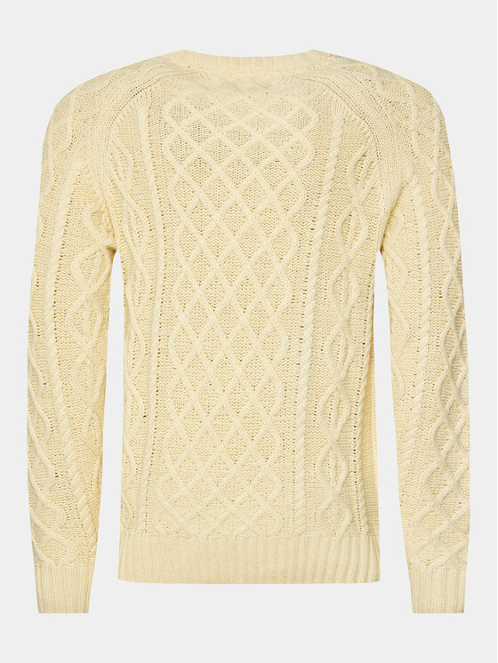 INDICODE INDICODE Džemperis Bussel 35-597 Bēšs Regular Fit