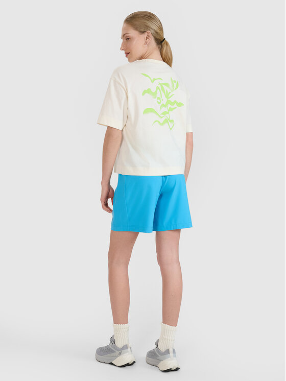 4F 4F Bavlnené šortky BEACHWEAR BASIC Modrá Regular Fit