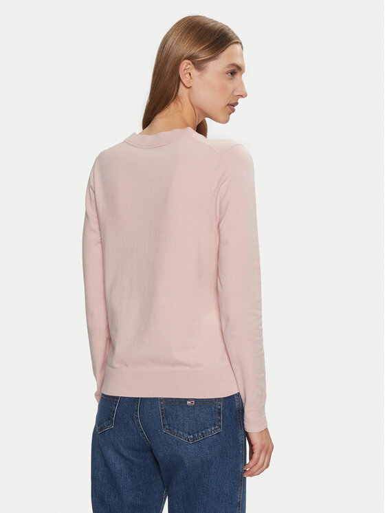 Tommy Hilfiger Tommy Hilfiger Sweater WW0WW44984 Rózsaszín Regular Fit