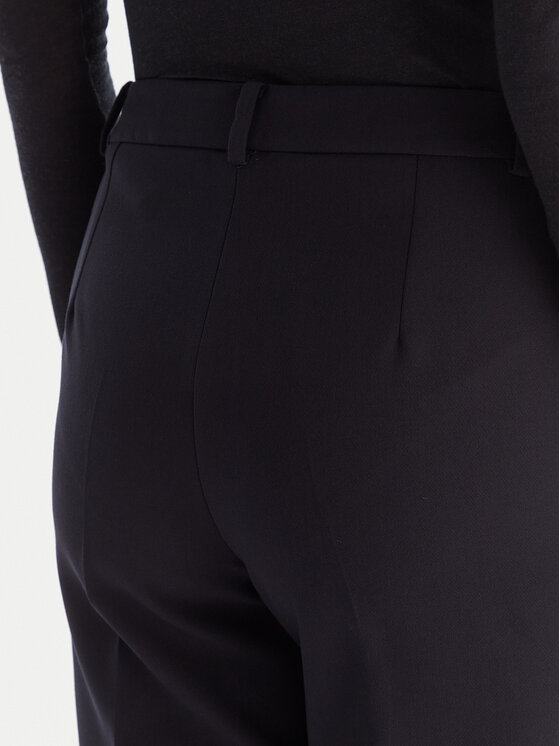 Marella Marella Kalhoty z materiálu Emme by Marella Eresia 2525136062 Tmavomodrá Regular Fit