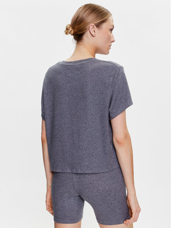 T-shirt Ypawood YPA02GE23 Grigio Relaxed Fit