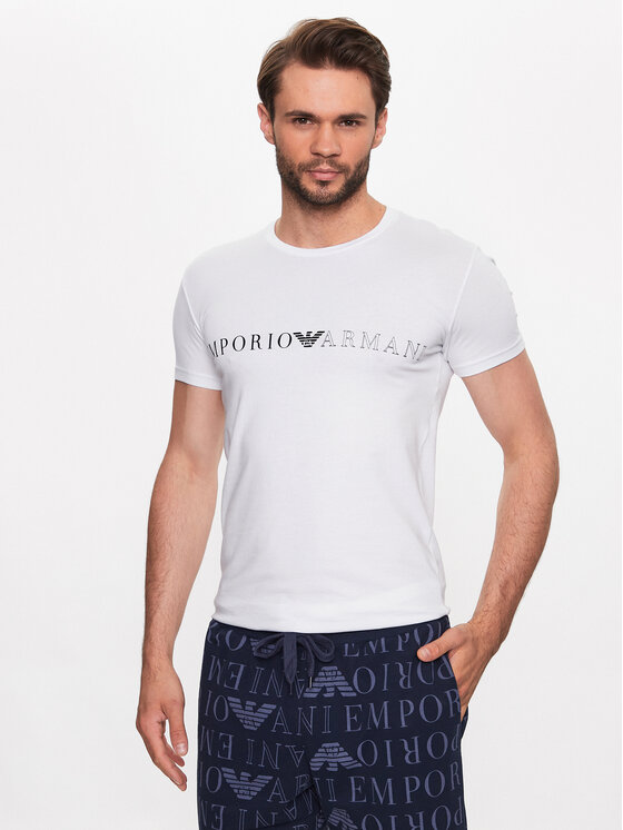 Emporio Armani Underwear Majica 111035 3R729 00010 Bela Regular Fit