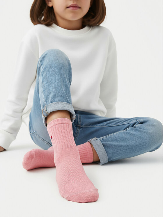 Tommy Hilfiger Tommy Hilfiger Lange Socken 701236330 Rosa