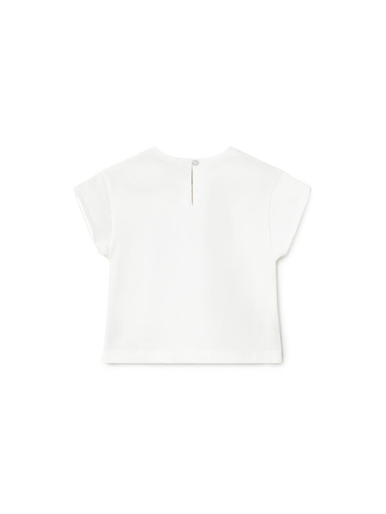 Mayoral Mayoral T-särk 1087 Valge Regular Fit