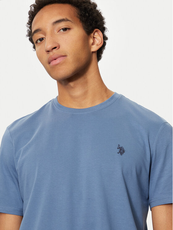 U.S. Polo Assn. U.S. Polo Assn. Marškinėliai MUP3310 Mėlyna Regular Fit