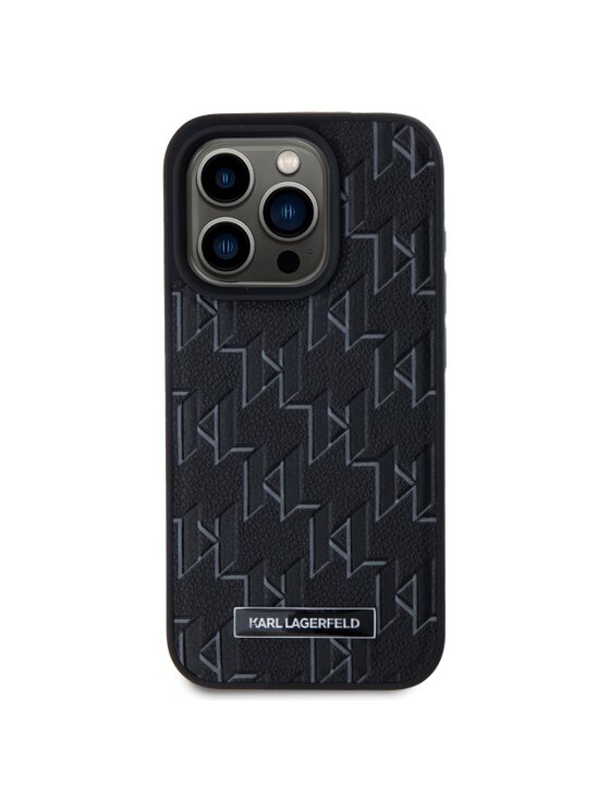 KARL LAGERFELD KARL LAGERFELD Etui na telefon Apple iPhone 15 Pro Czarny