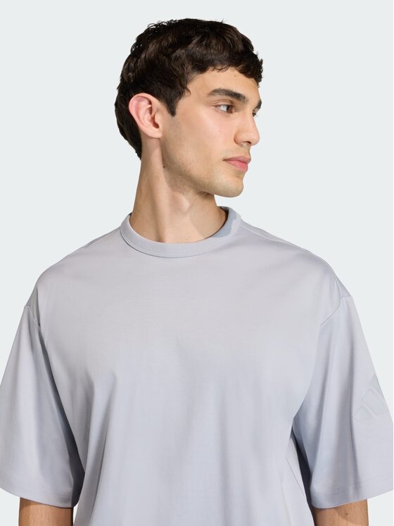 adidas adidas T-Shirt 154117 Szary Loose Fit