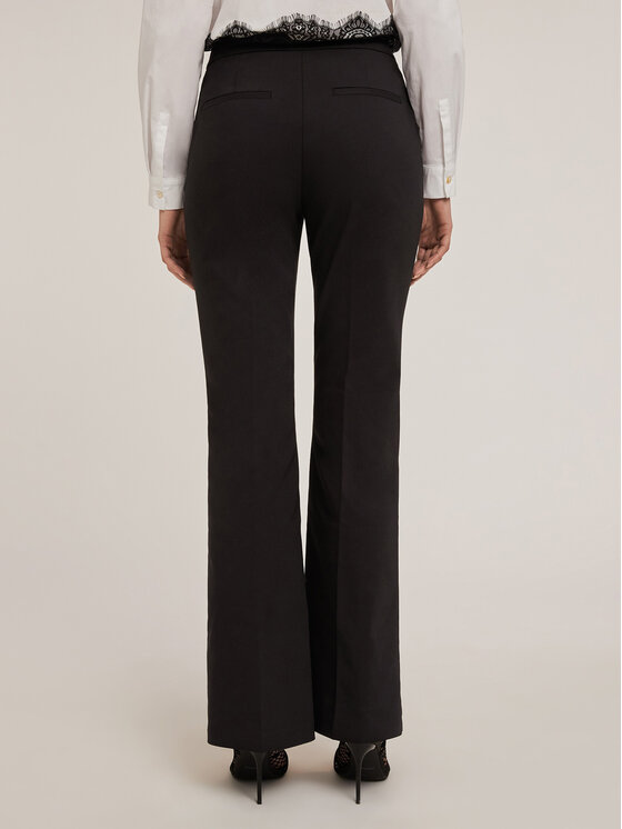 Motivi Motivi Pantaloni di tessuto P259Q003883N033 Nero Flare Fit