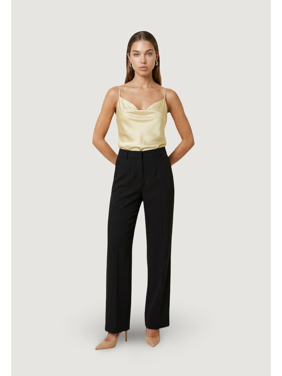 Artigli Artigli T-shirt BRETELLINE RASO Giallo Casual Fit