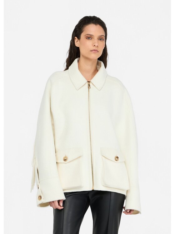 Kurtka damska, rozmiar 42, Biała, CF5059T462710608