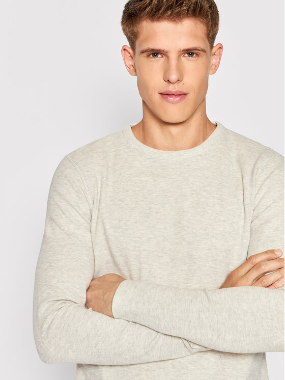 BOSS Boss Marškinėliai ilgomis rankovėmis Tempest 50472309 Pilka Slim Fit