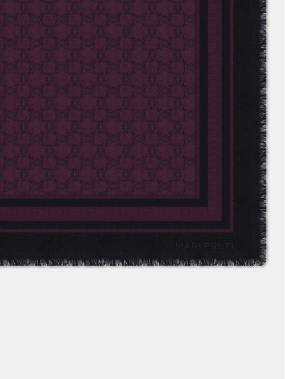 MARI PRETI MARI PRETI Foulard Monogram M Nero