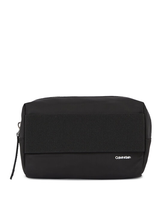 Calvin Klein Neseser Wide Strap Nylon Washbag K60K611093 Crna