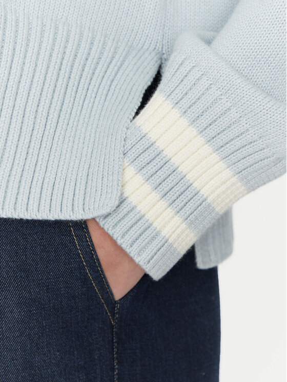 Guess Jeans Guess Jeans Strickjacke W4BR81 Z3HM1 Himmelblau Regular Fit