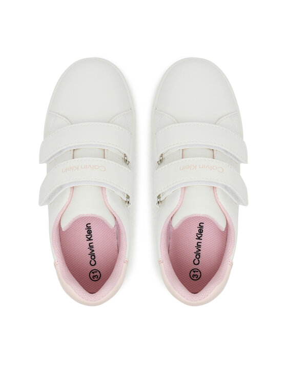 Calvin Klein Calvin Klein Снікерcи Low Cut Velcro Sneaker V1A9-83087-1355 S Білий